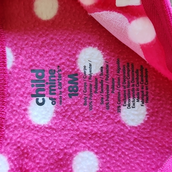 Child of mine fleece sleeper with feet - Picture 3 of 3